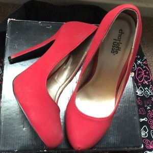 Red High heels